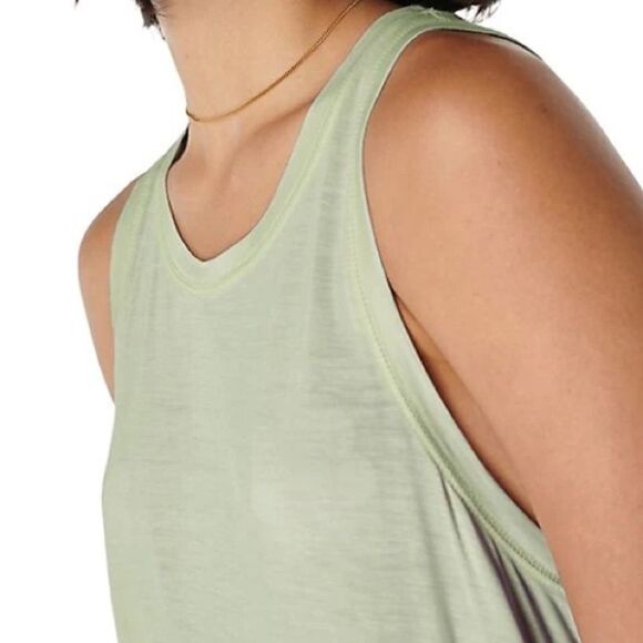 Sweaty Betty nwot flowy tank key lime athletic - Picture 4 of 6